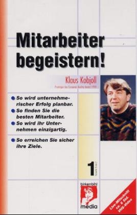Mitarbeiter begeistern, 2 Videocassetten - Klaus Kobjoll