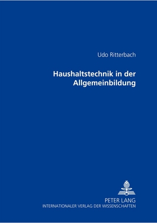 Haushaltstechnik in der Allgemeinbildung