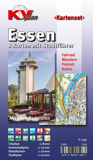 Essen - Kartenset mit Stadtführer