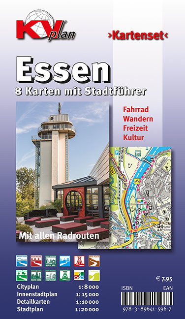Essen - Kartenset mit Stadtf&uuml;hrer