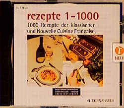 Cuisine, Rezepte 1-1000, 1 Diskette (3 1/2 Zoll)