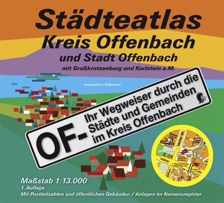 St&auml;dteatlas Kreis Offenbach und Stadt Offenbach - Michael Messer