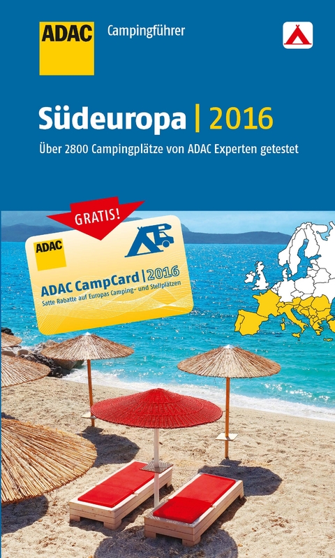 ADAC Campingf&uuml;hrer S&uuml;deuropa 2016