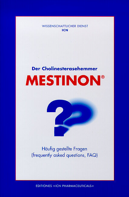 Der Cholinesterasehemmer Mestinon&reg;