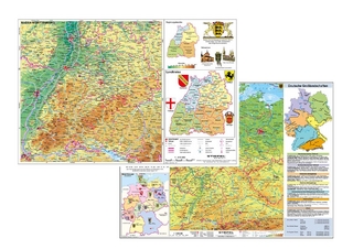 Deutschland physisch / Baden Württemberg physisch