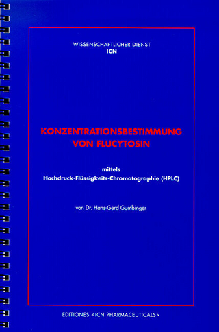 Konzentrationsbestimmung von Flucytosin mittels Hochdruck-Flüssigkeits-Chromatographie (HPLC)