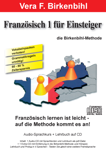 Franz&ouml;sisch 1 f&uuml;r Einsteiger -  Die Birkenbihl-Methode - Vera F Birkenbihl