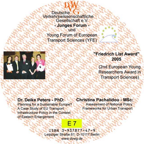 Friedrich List Award 2005 - Christina Pachalidou, Deike Peters