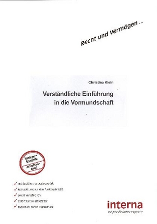 Vormundschaft: Verständliche Einführung in die Vormundschaft