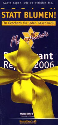 Marcellino's Restaurant Report - Geschenkedition / Berlin Restaurant Report 2006