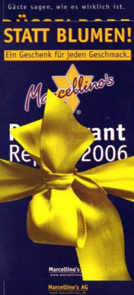 Marcellino's Restaurant Report - Geschenkedition / D&uuml;sseldorf Restaurant Report 2006 - 