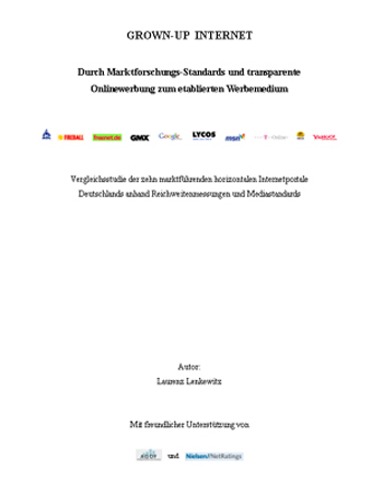 Grown-up Internet - Laurenz Lenkewitz