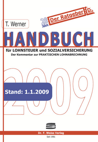 Handbuch für Lohnsteuer und Sozialversicherung 2009