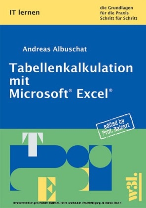 Tabellenkalkulation mit Microsoft Excel