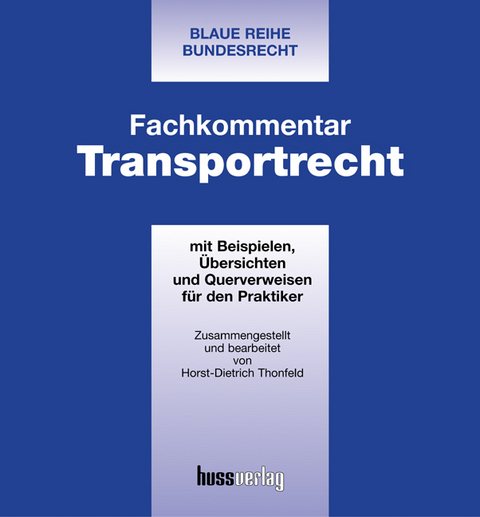 Transportrecht - Horst D Thonfeld