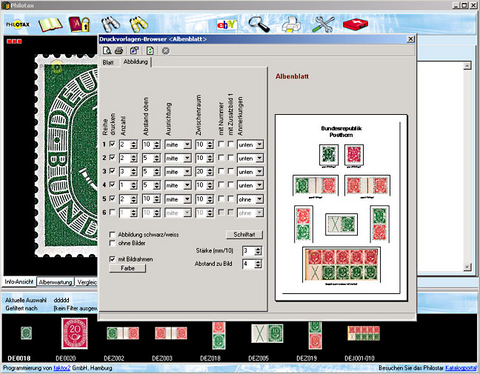 Briefmarkenkatalog BUND + Berlin