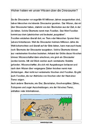 Lernwerkstatt Dinosaurier