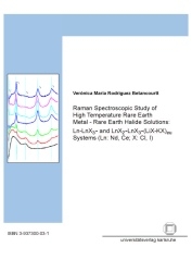 Raman spectroscopic study of high temperature rare earth metal-rare earth halide solutions: Ln-LnX3- and LnX2-LnX3-(LiX-KX)eu Systems (Ln: Nd, Ce; X: Cl, I)