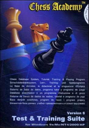 Chess Academy Test & Training Suite, 1 CD-ROM