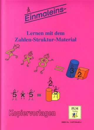 Einmaleinslernen mit dem Zahlen-Struktur-Material