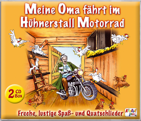 Meine Oma f&auml;hrt im H&uuml;hnerstall Motorrad - 