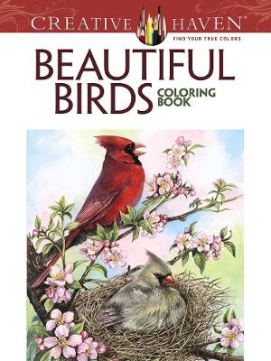 Creative Haven Beautiful Birds Coloring Book - Dot Barlowe