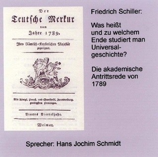 Was heisst und zu welchem Ende studiert man Universalgeschichte?