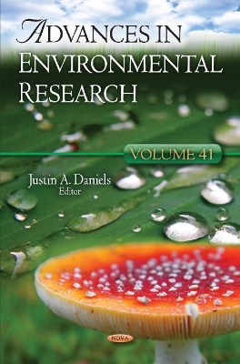 Advances in Environmental Research - 