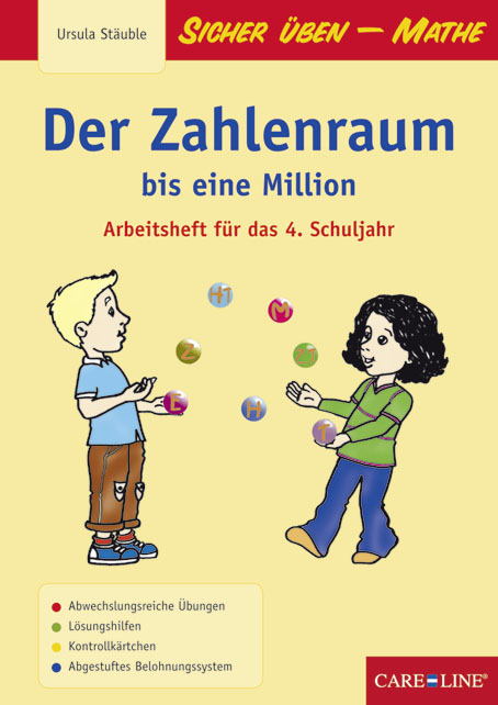 Sicher &uuml;ben - Der Zahlenraum bis eine Million - Ursula St&auml;uble