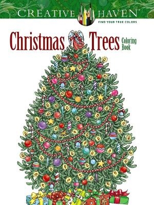 Creative Haven Christmas Trees Coloring Book - Barbara Lanza