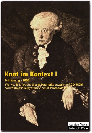 Kant im Kontext 2000 - Teil I (von III)