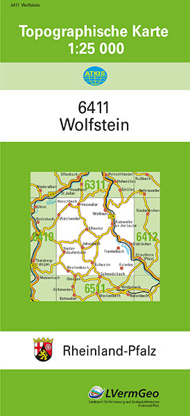 TK25 6411 Wolfstein