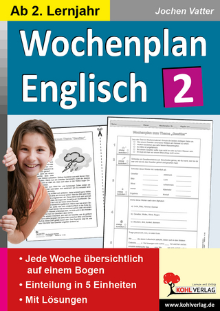 Wochenplan Englisch 2