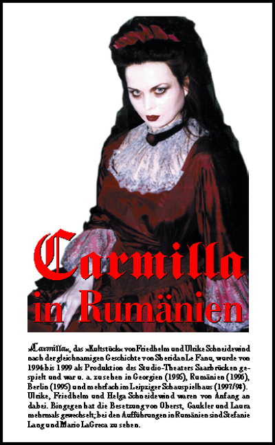 Carmilla in Rum&auml;nien - Friedhelm Schneidewind