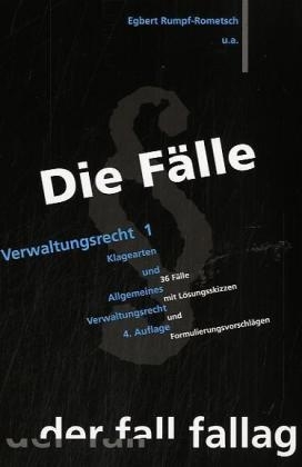 Die F&auml;lle Tl.1 -  Verwaltungsrecht