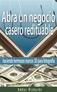 Abra un negocio casero redituable haciendo hermosos marcos 3D para fotografía