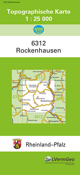 TK25 6312 Rockenhausen -  Landesamt f&uuml;r Vermessung und Geobasisinformation Rheinland-Pfalz