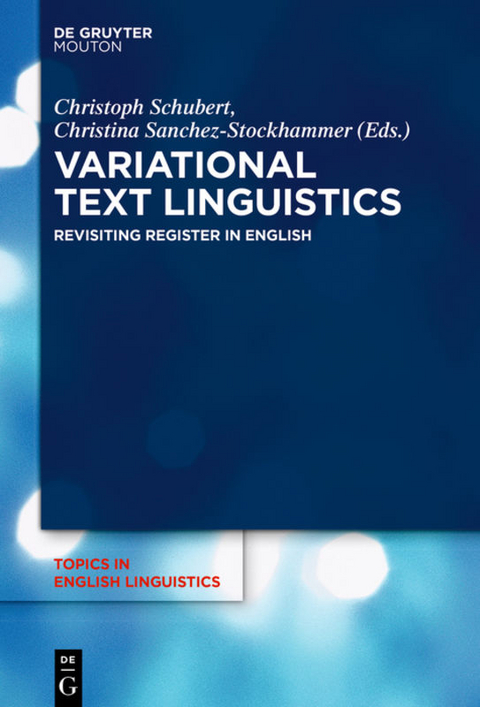 Variational Text Linguistics - 