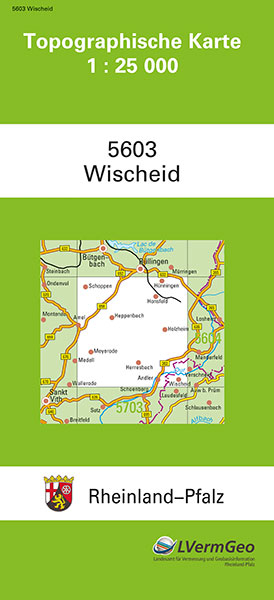 TK25 5603 Wischeid -  Landesamt f&uuml;r Vermessung und Geobasisinformation Rheinland-Pfalz