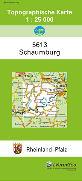 TK25 5613 Schaumburg -  Landesamt f&uuml;r Vermessung und Geobasisinformation Rheinland-Pfalz