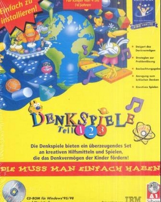 Denkspiele, 3 CD-ROMs. Tl.1-3