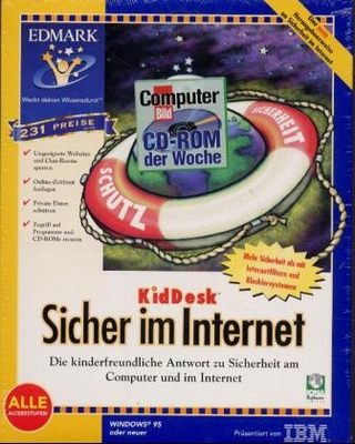 KidDesk, Sicher im Internet, 1 CD-ROM m. Diskette (3 1/2 Zoll)