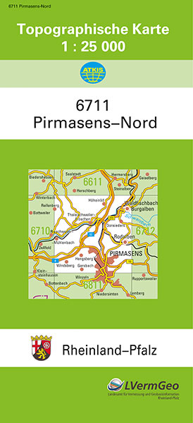 TK25 6711 Pirmasens-Nord