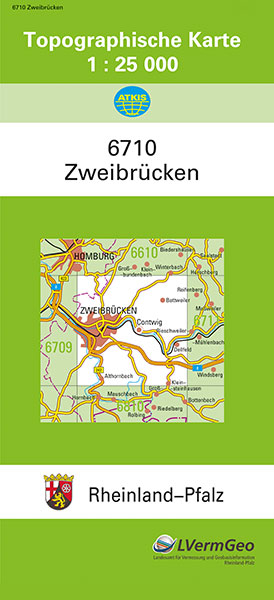 TK25 6710 Zweibrücken