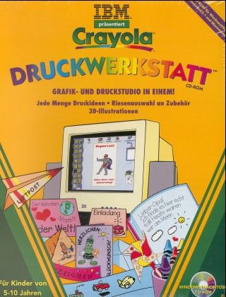 Crayola Druckwerkstatt, 1 CD-ROM