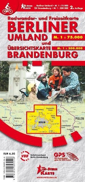 Berliner Umland und &Uuml;bersichtskarte Brandenburg