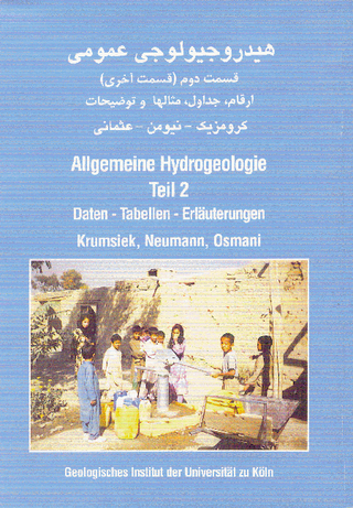 Allgemeine Hydrogeologie. Teil 2.