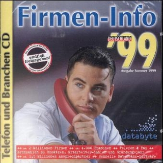 Firmen-Info Deutschland '99, 1 CD-ROM