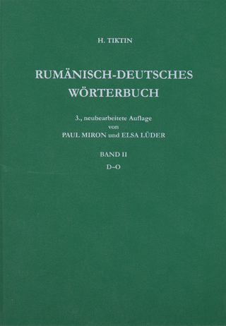 Rumänisch-Deutsches Wörterbuch