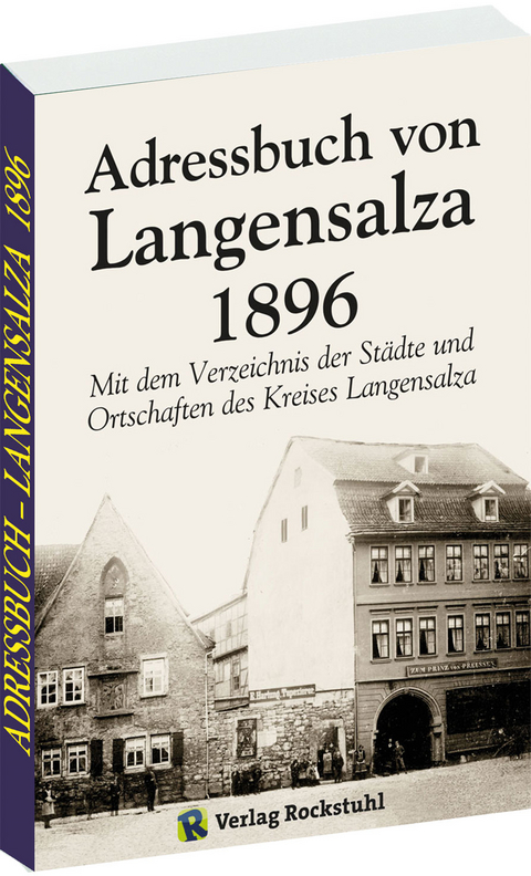 Einwohnerbuch Adressbuch Stadt und Kreis LANGENSALZA 1896 in TH&Uuml;RINGEN - 